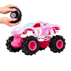 Barbie HotWheels rc monster truck